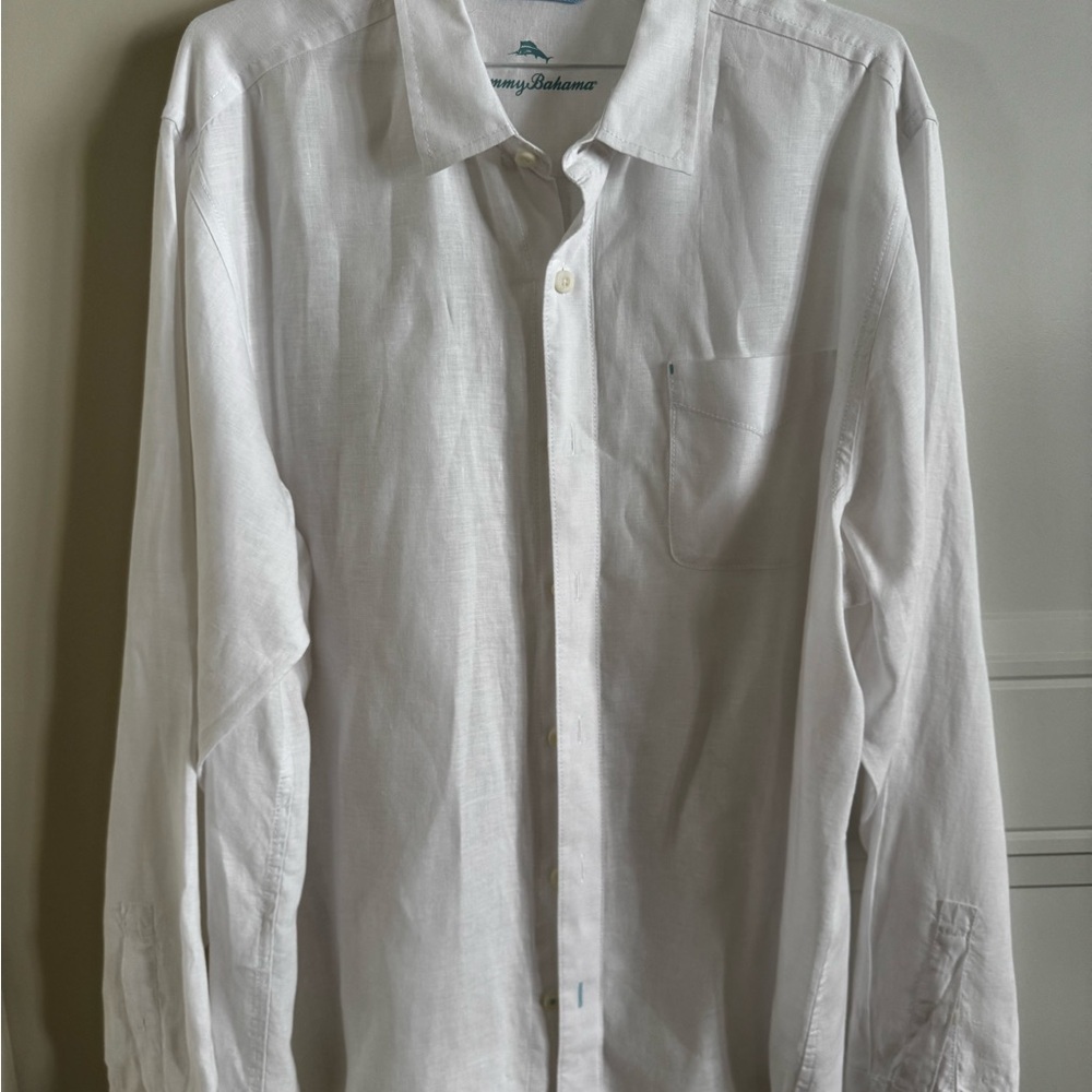 Tommy Bahama Crisp White Casual Shirt
